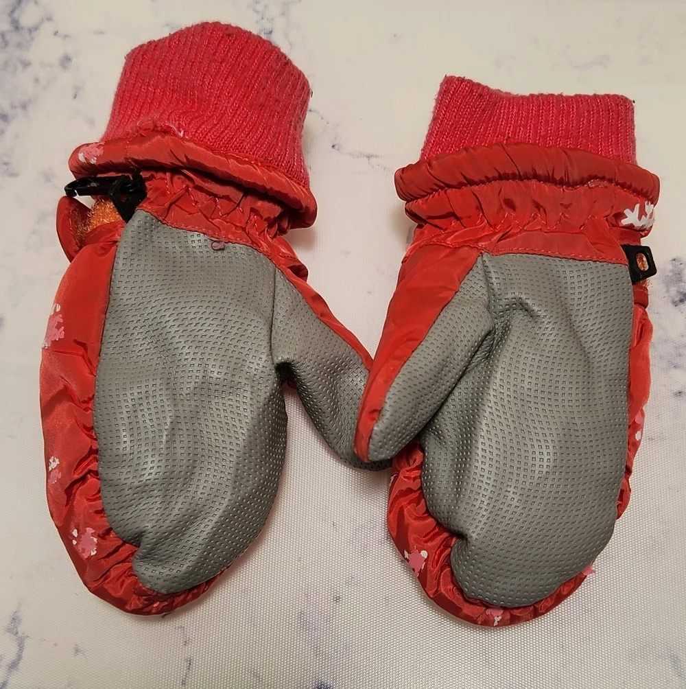 Toddler Deer Snow Warm Gloves Mittens 6-24 Months
